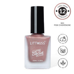 Load image into Gallery viewer, Littmuss Matte Chrome Nail Polish
