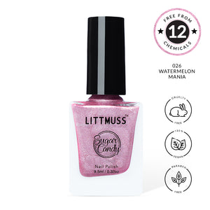 LITTMUSS Sugar Candy Nail Polish Watermelon Mania -026