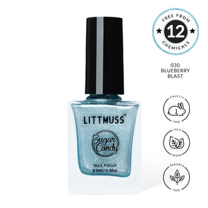 LITTMUSS Sugar Candy Nail Polish Blueberry Blast -030