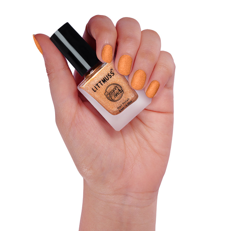 LITTMUSS Sugar Candy Nail Polish Mamba Mandarin -034