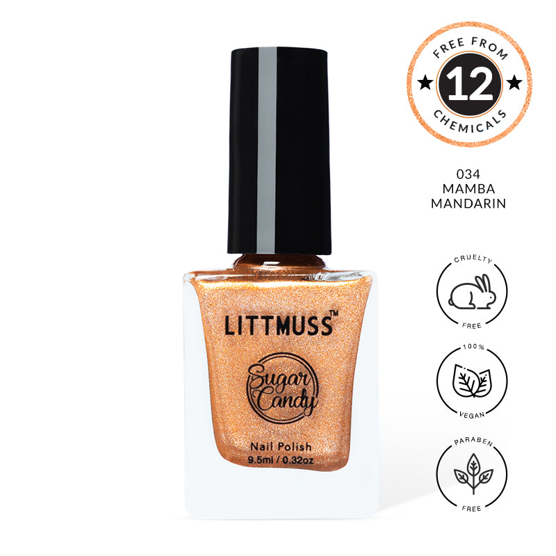 LITTMUSS Sugar Candy Nail Polish Mamba Mandarin -034