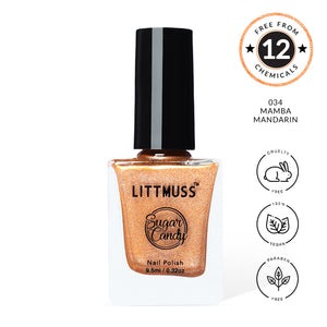 LITTMUSS Sugar Candy Nail Polish Mamba Mandarin -034