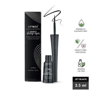 Littmuss Simply Sharp Eyes Liquid Eyeliner -Jet Black 3.5ml