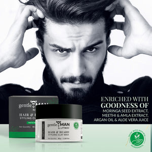 gentleMAN by LITTMUSS Hair & Beard Styling Clay Wax