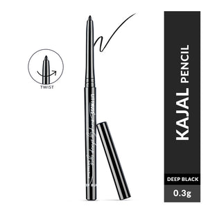 Littmuss Simply Sharp Eyes Kohl Kajal Pencil -Deep Black